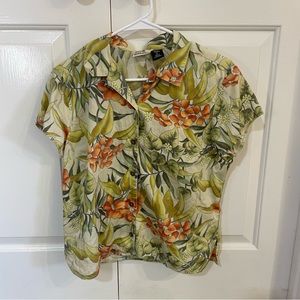 Women’s Hawaiian Pataloha Shirt Size 10